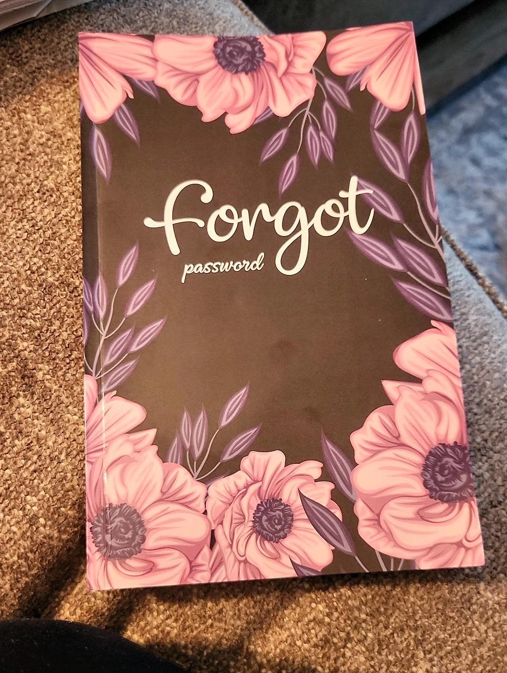 Paperblanks Password Journal Floral in Pink & Brown ( New)